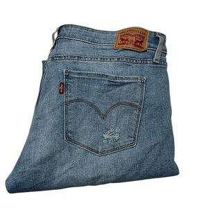 Levi's Women’s Ripped Blue Jeans